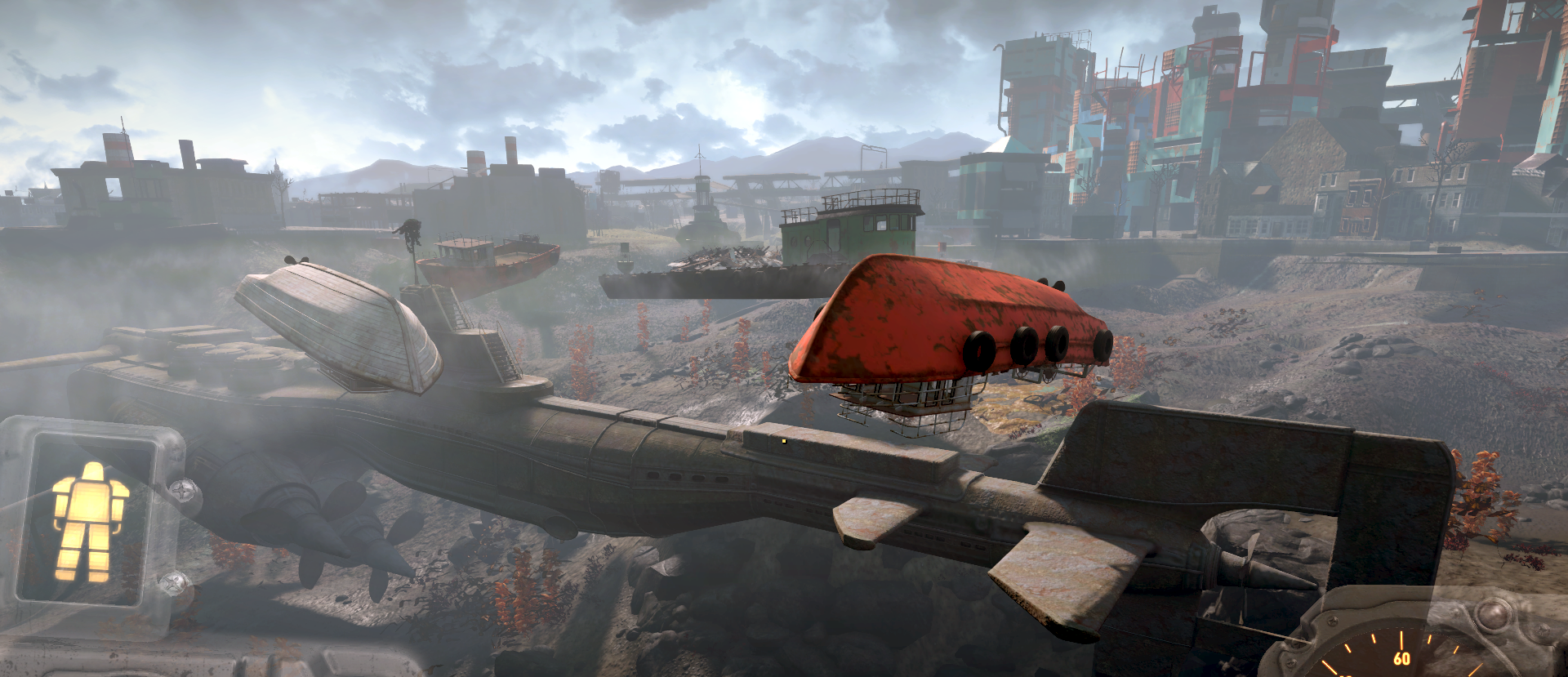 Fallout 4 как попасть на подводную лодку фото 7