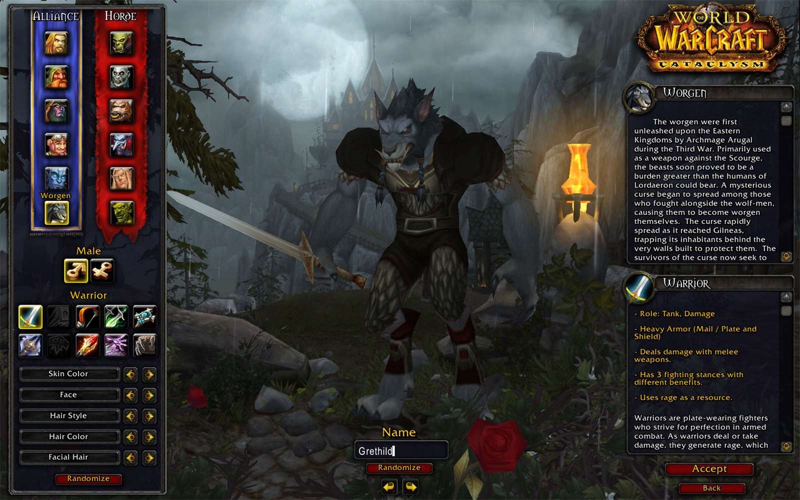 Worgen names