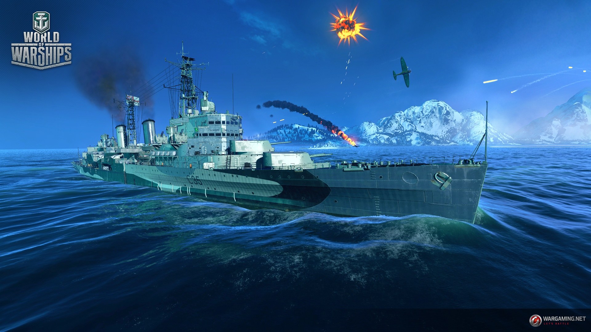 Моды для кораблей world of warships. Белфаст World of Warships. Крейсер Белфаст World of Warships. Мидуэй World of Warships. Крейсер Пенсакола World of Warships.