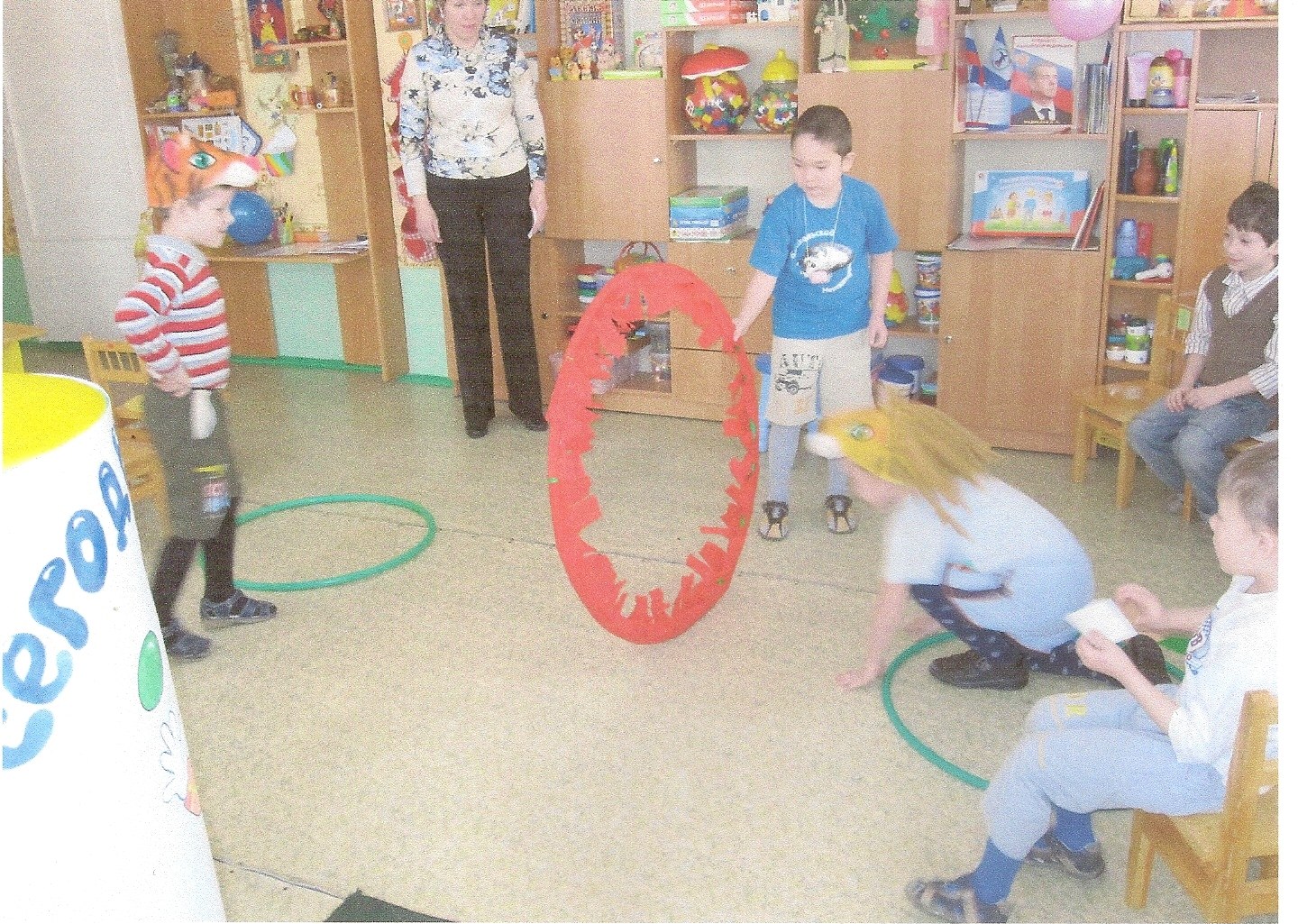 Развлечение в детском саду средняя группа