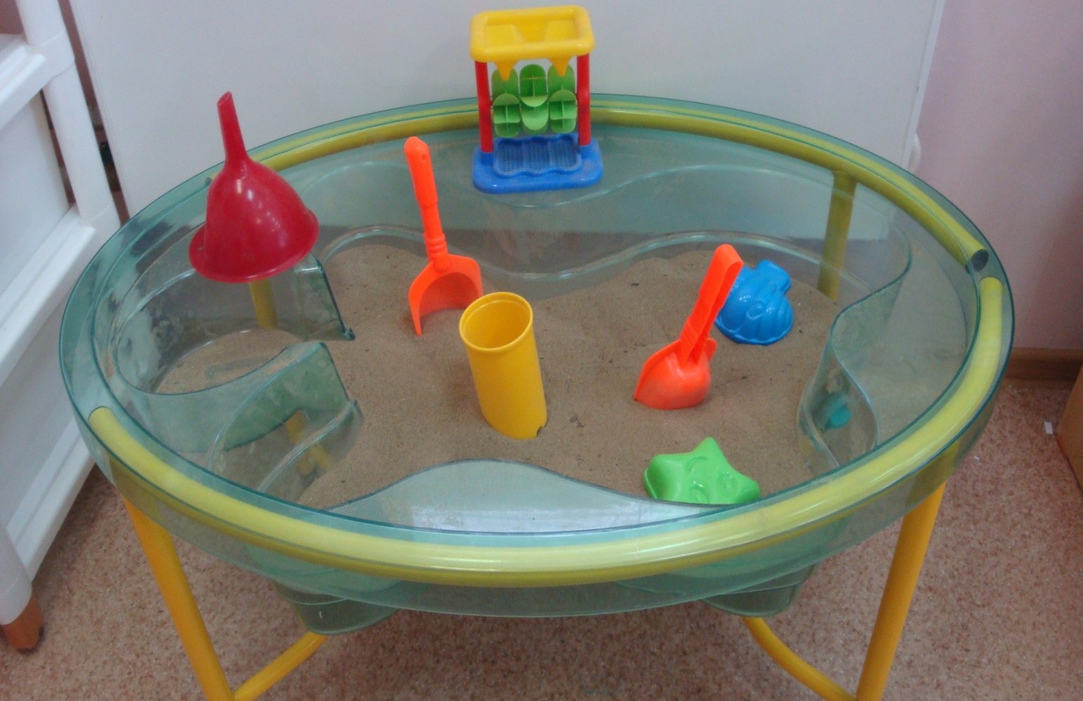 Центр воды и песка в детском саду