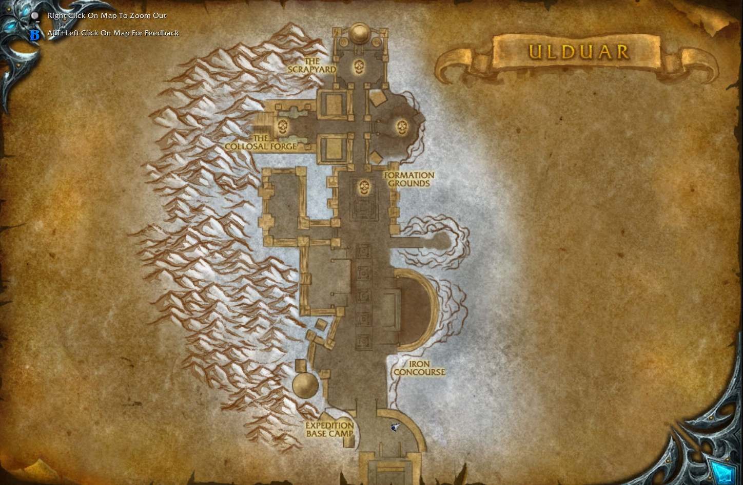 Ульдуар 3.3 5. Ульдуар 3.3.5 на карте. World of Warcraft Ульдуар. Карта боссов Ульдуара.