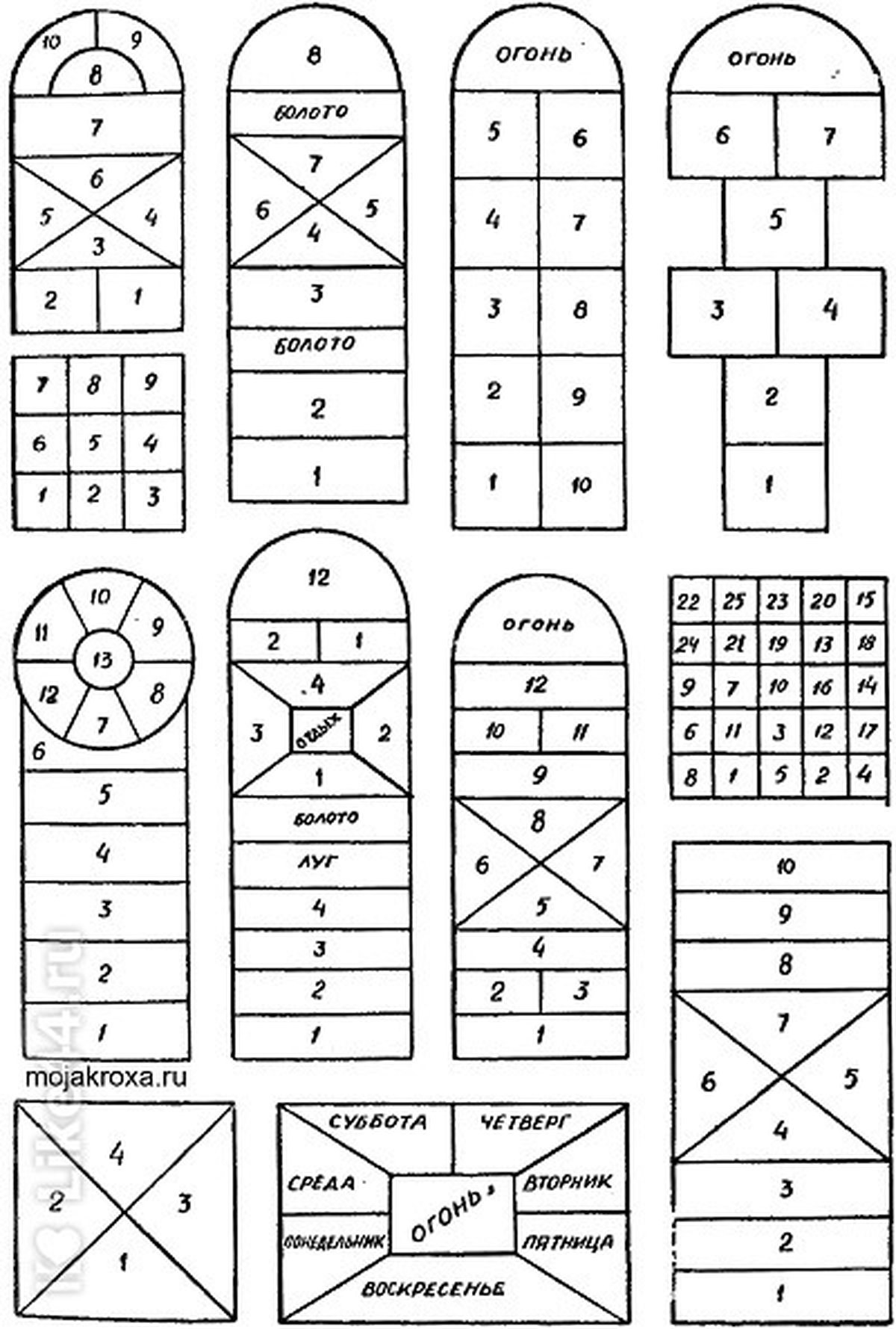 Схемы классиков. Игра классики схема. Игра классики на асфальте правила. Детская игра классики на асфальте правила игры. Зарисовки игр в классики.