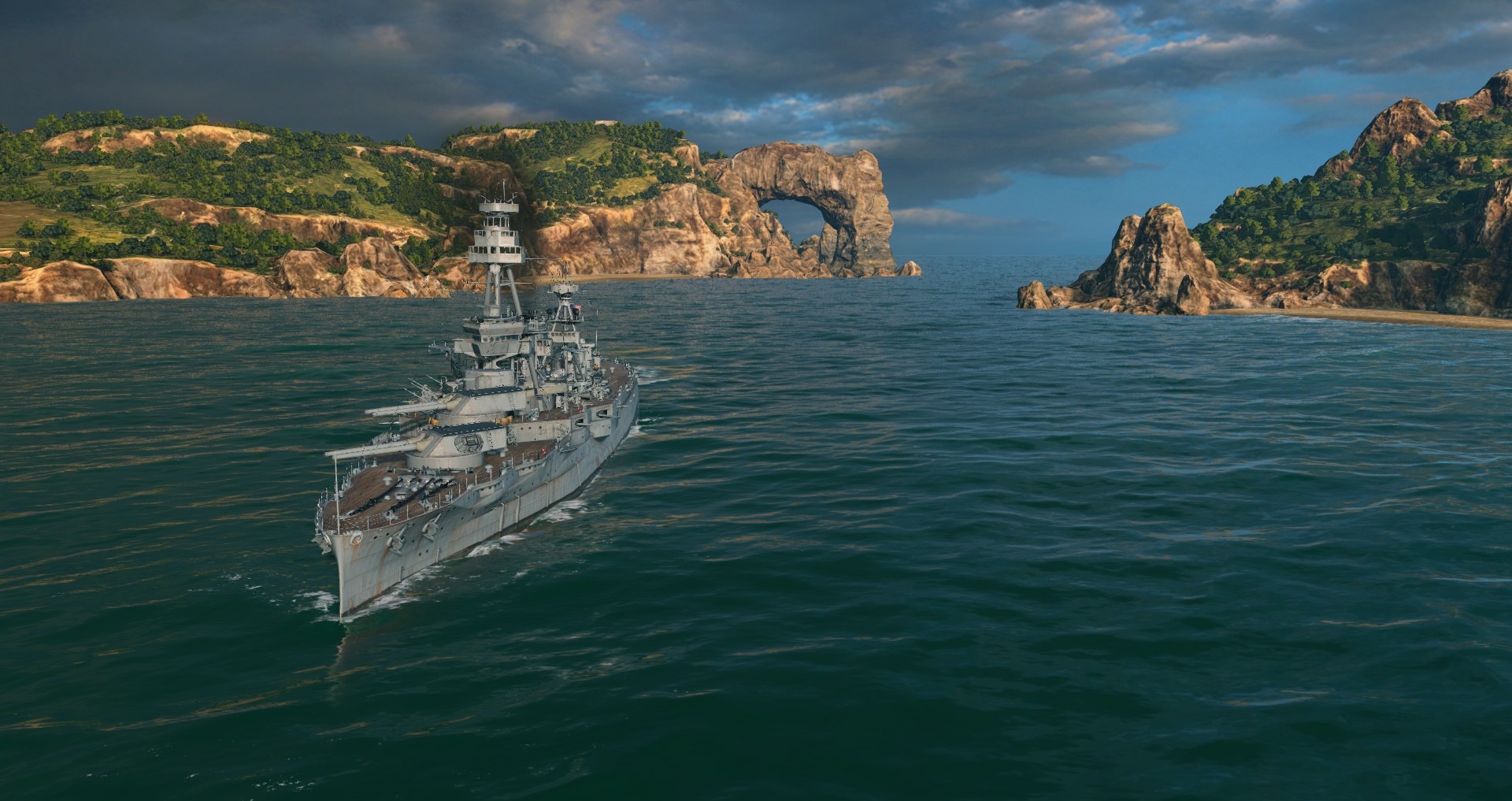 World of warships карта