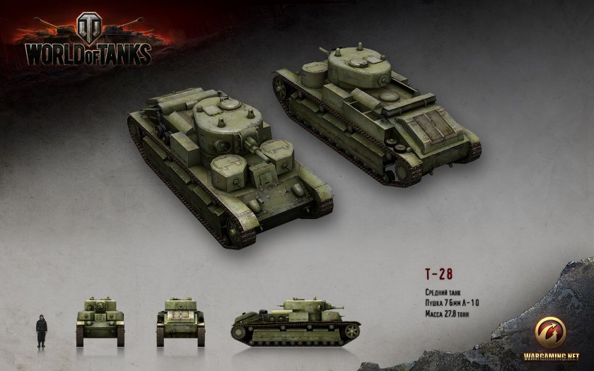 Танки из World of Tanks т1
