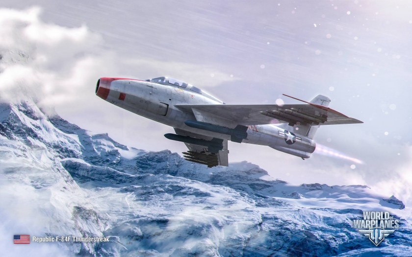 Republic f 84f thunderstreak world of warplanes (53 фото)