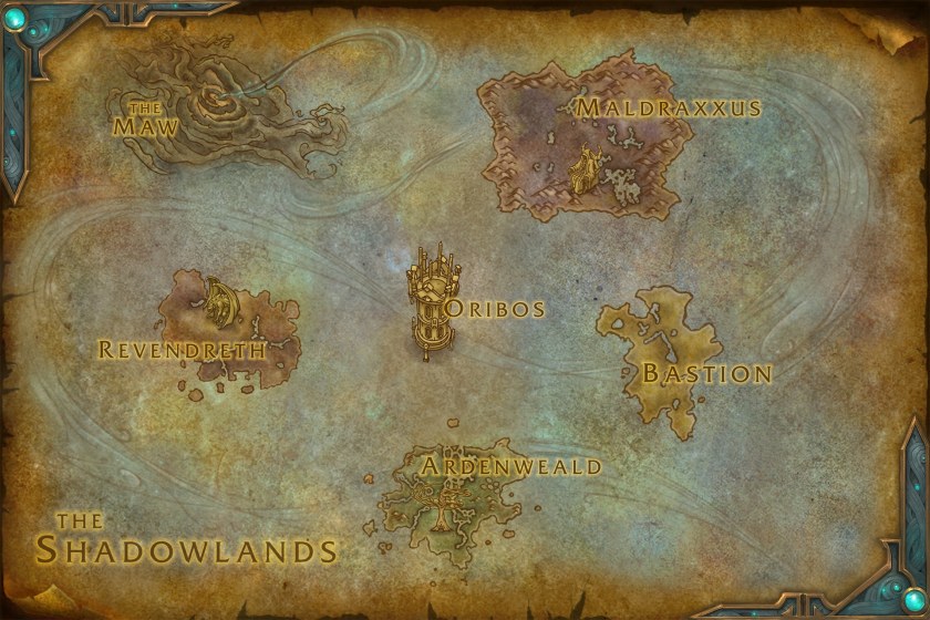 Карта wow shadowlands (62 фото)