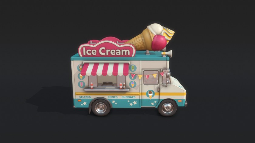 Картинки мороженщика из игры ice cream 4