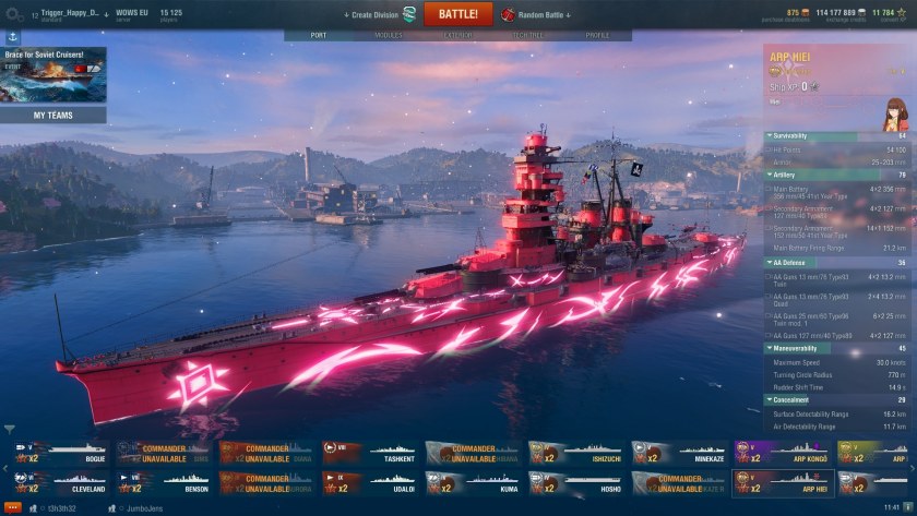 Моды для кораблей world of warships. World of Warships ARP Kongo. ARP Hiei World of Warships. Коллекция World of Warships. Вес World of Warships.