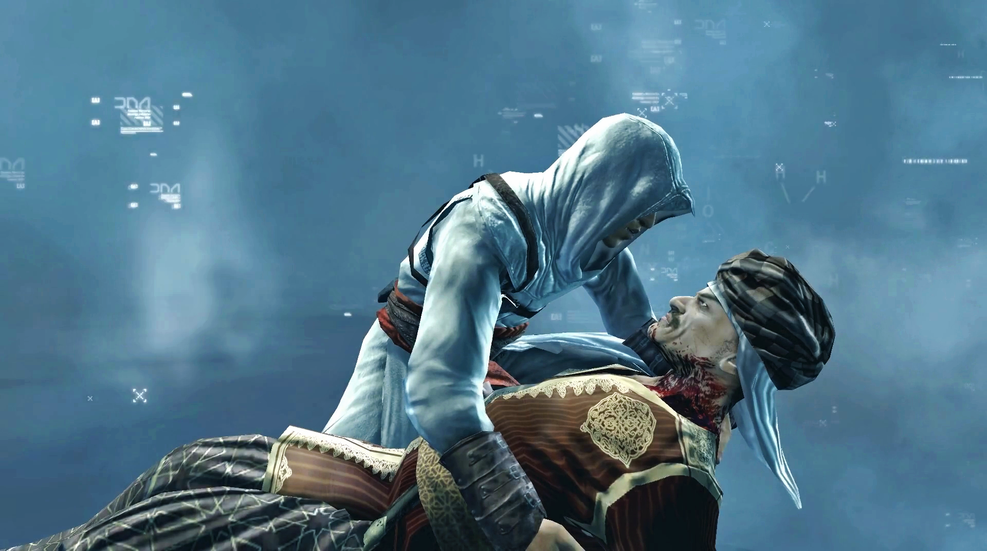 Assassin s мираж. Assassin's Creed®: Мираж. Эцио и Альтаир встреча.