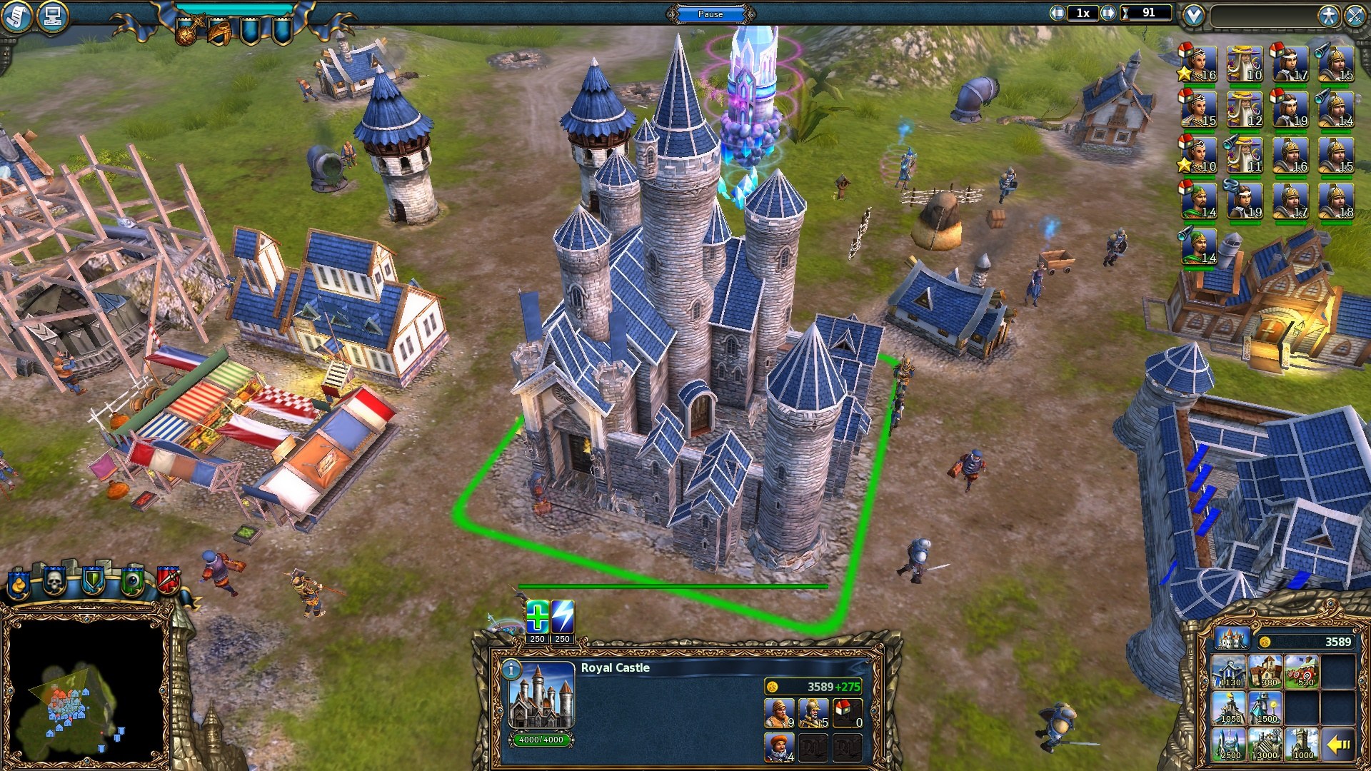 Игры где строишь замок. Замок Majesty 2. Majesty 3: the Fantasy Kingdom SIM. Majesty 2 герои. Majesty герои.