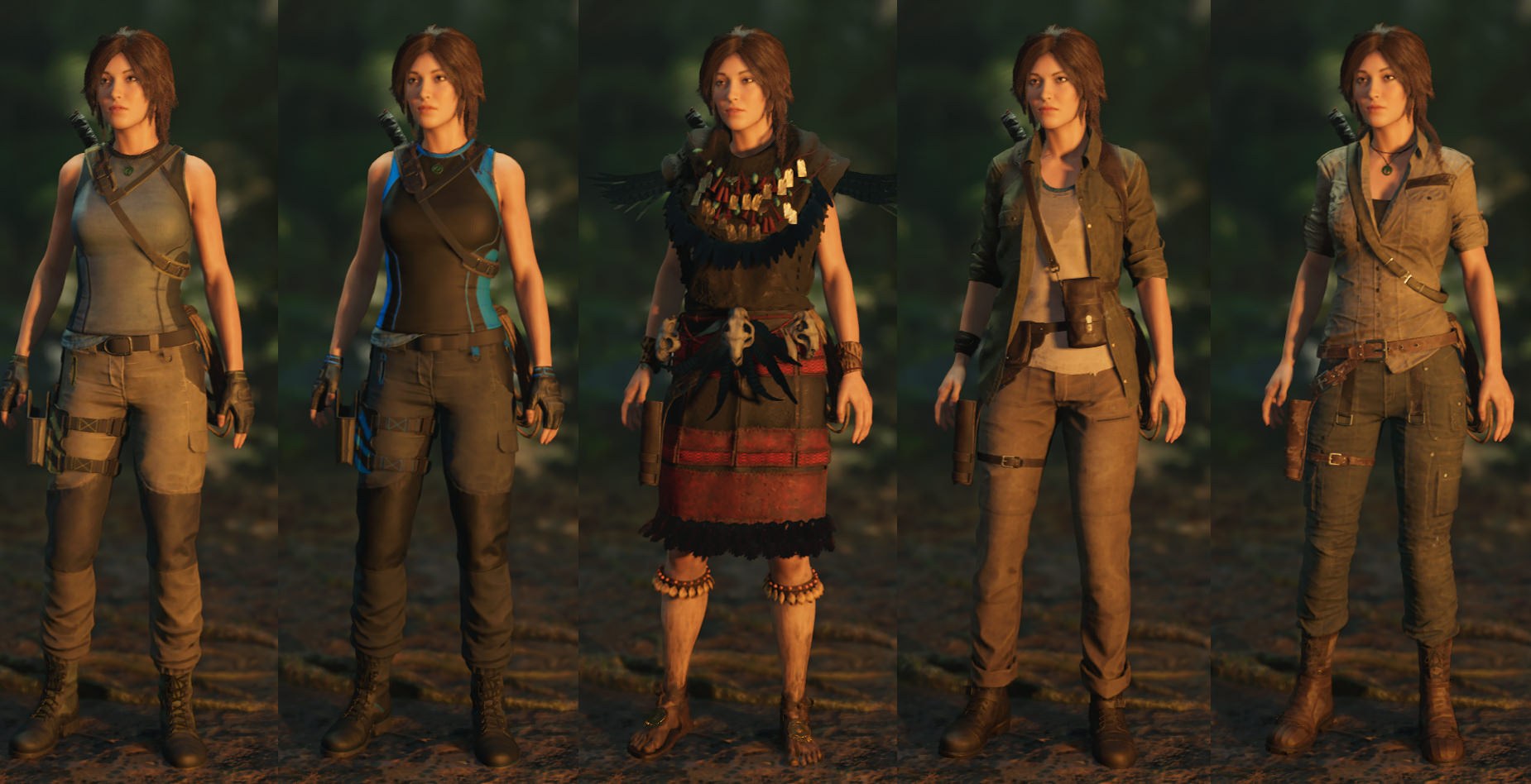 Игра полный рост. Shadow of the Tomb Raider костюмы. Tomb Raider 2015 костюмы. Shadow of the Tomb Raider костюмы Лары.