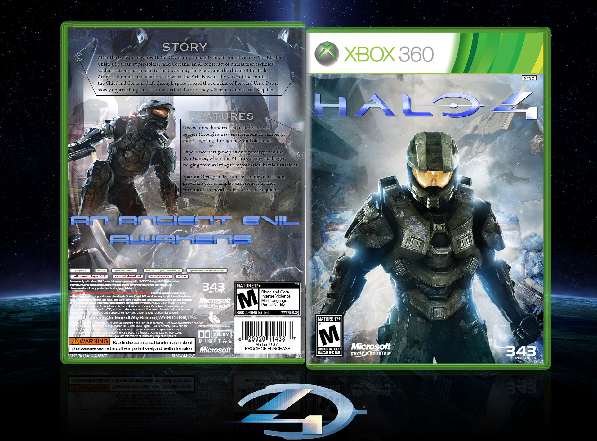 Игры на икс бокс х для двоих. Halo 4 (Xbox 360). Хало на иксбокс 360. Halo 4 Xbox 360 обложка. Xbox 360 коробка Halo.