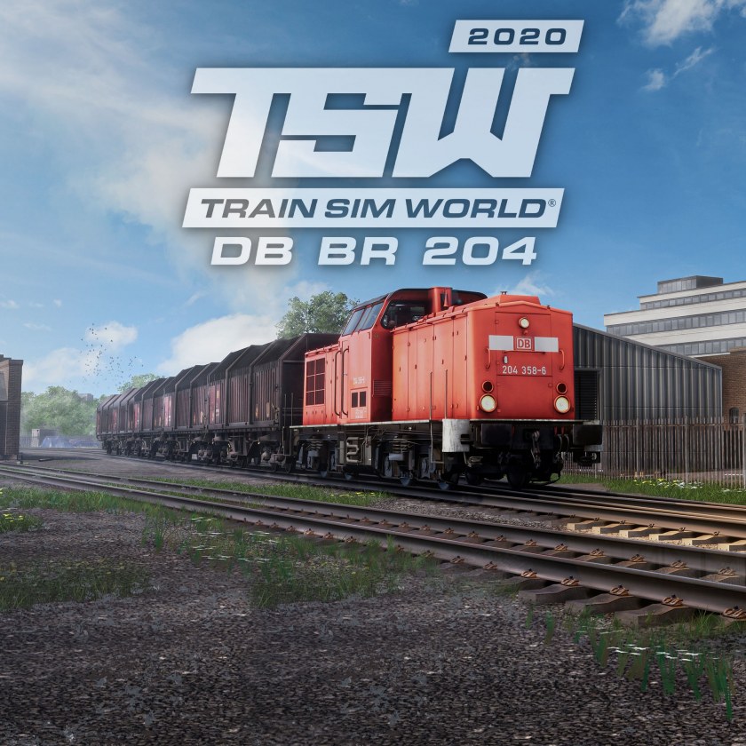 Train sim world 4. Train SIM. DB br 204. Поезда на плейстейшен. Поезд 204.