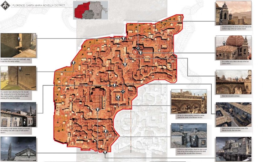 Ассасин крид 2 карта флоренции