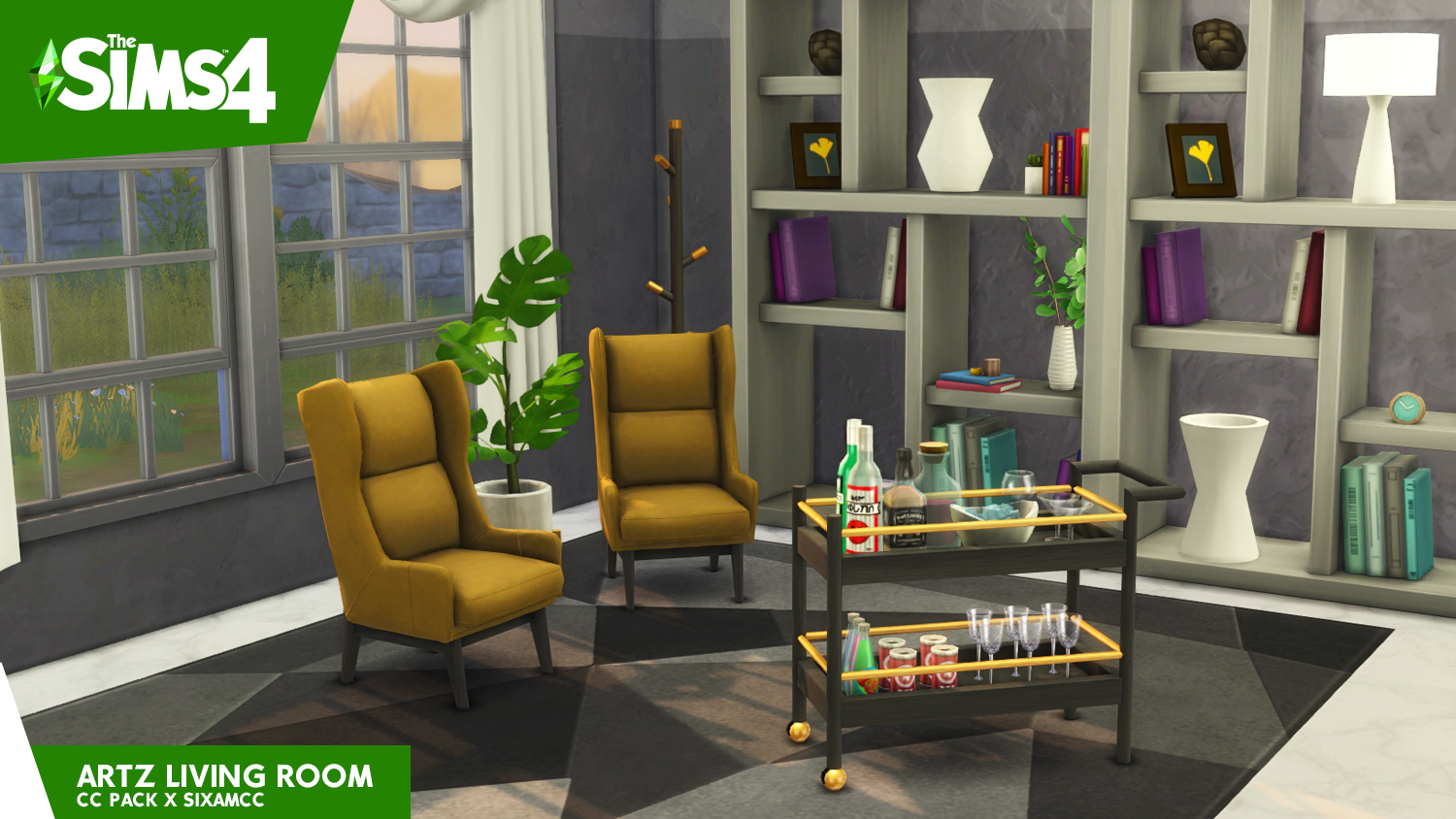 Моды на симс 4 интерьер. SIMS 4 Living Room. Nessa livingroom SIMS 4. Симс 4 модульная мебель. Шкаф симс 4.