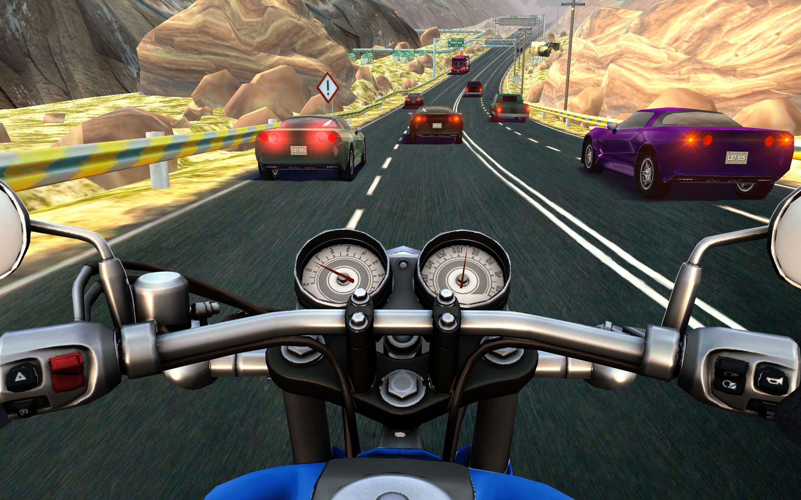 Игра Traffic Racer Moto