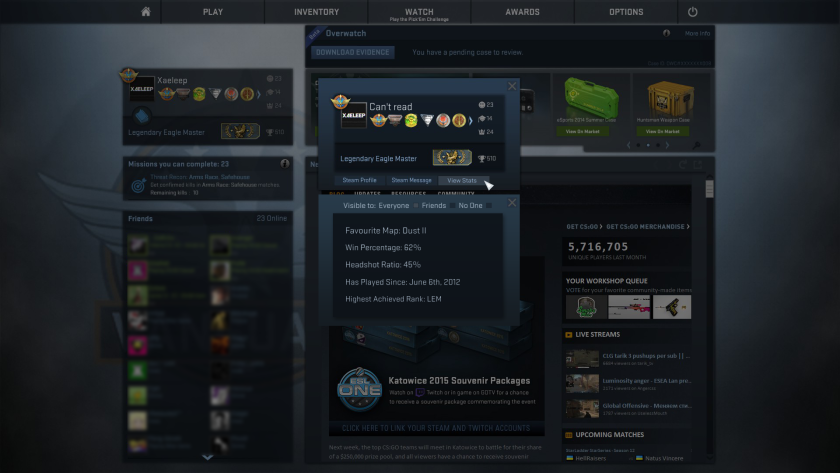 CS go 1000