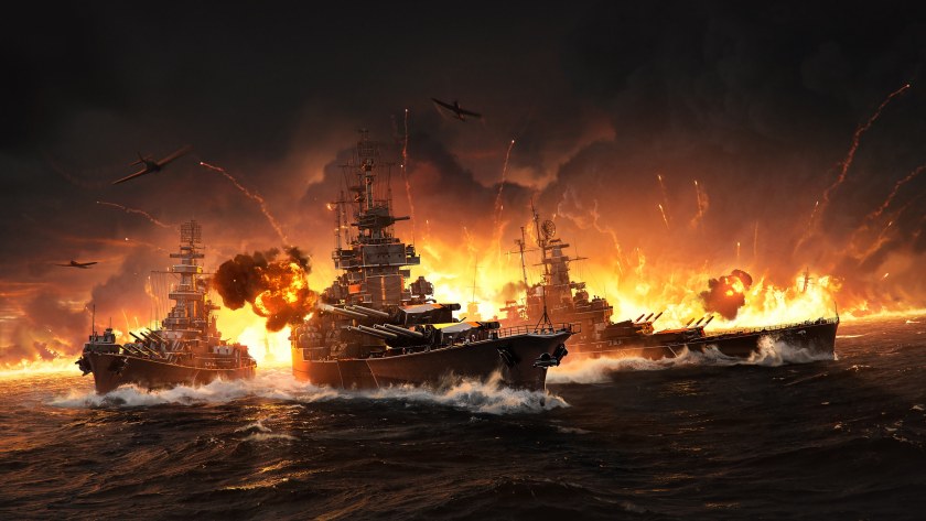World of Warships Клановые бои