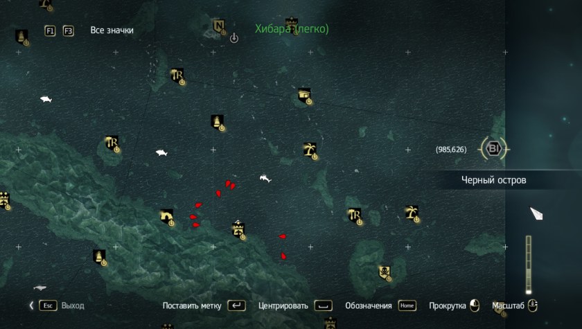 Карта ac4 Black Flag