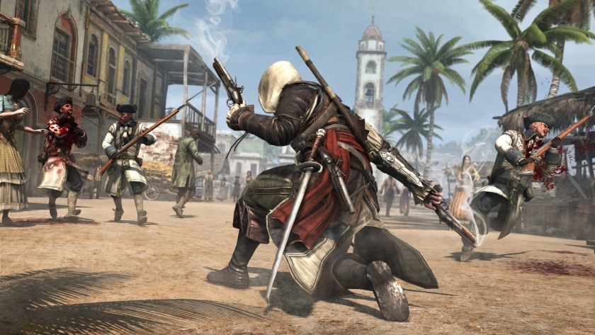 Assassin's Creed черный флаг ps4 диск