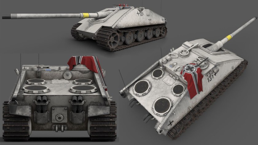 Jagdpanzer e 100 крокодил