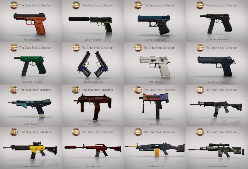 Коллекция Bank CS go