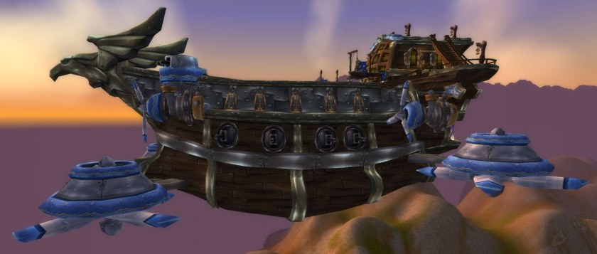 Warcraft корабль кул Тирас