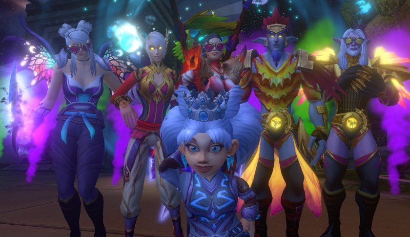 Экран входа World of Warcraft