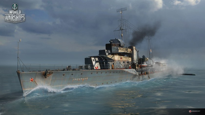 Советские эсминцы в World of Warships