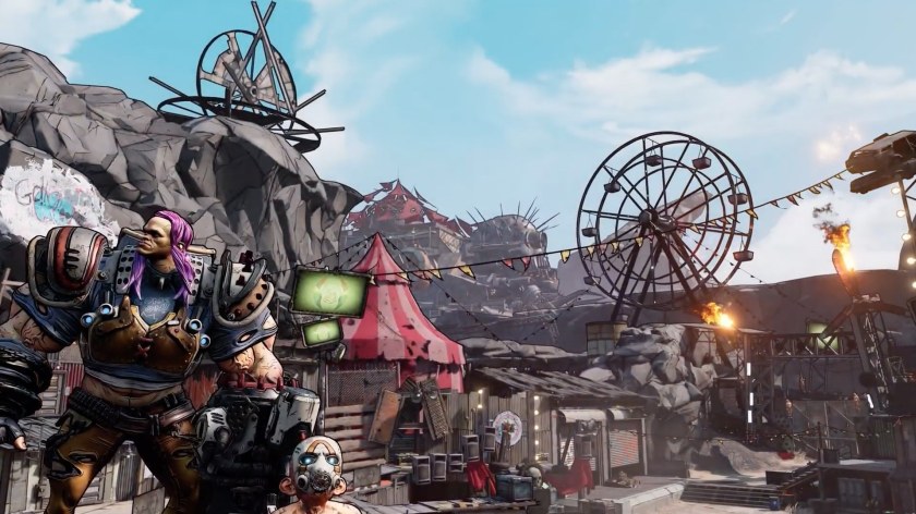 Borderlands 3 Psycho Krieg and the fantastic Fustercluck