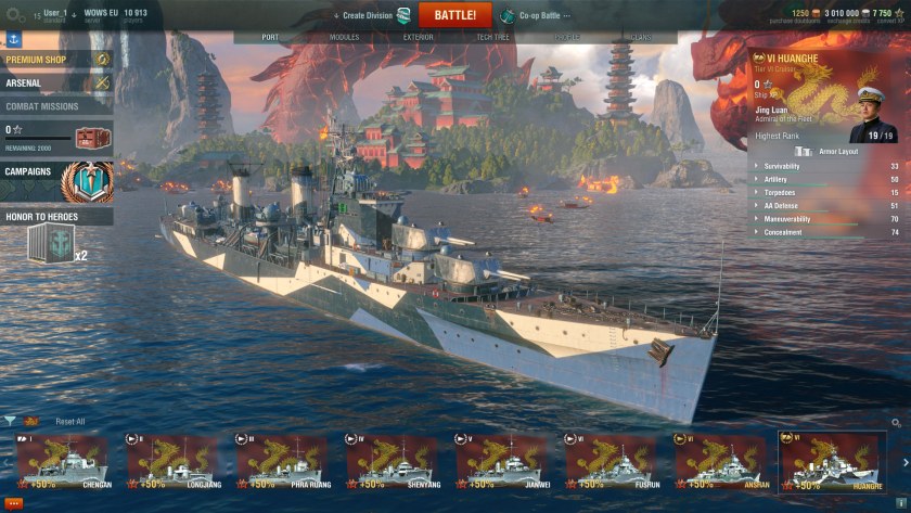 Крейсер Светлана World of Warships
