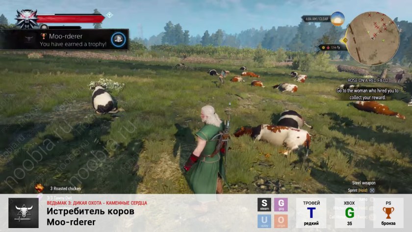 Скеллинг Ведьмак 3 карта