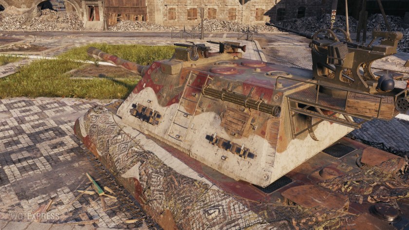 WOT 3д стиль на е100