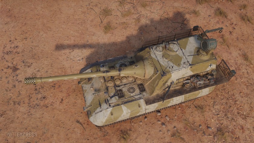 Jagdpanzer e 100 3d стиль