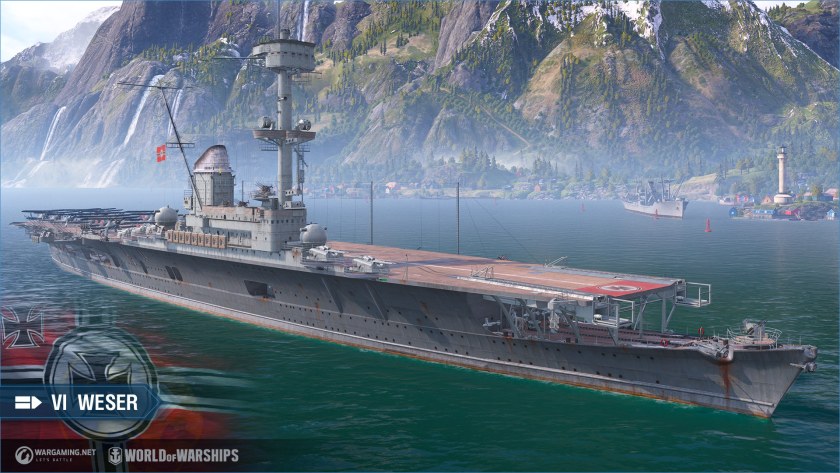 World of Warships Legends авианосцы