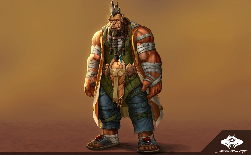 Wow орк монах