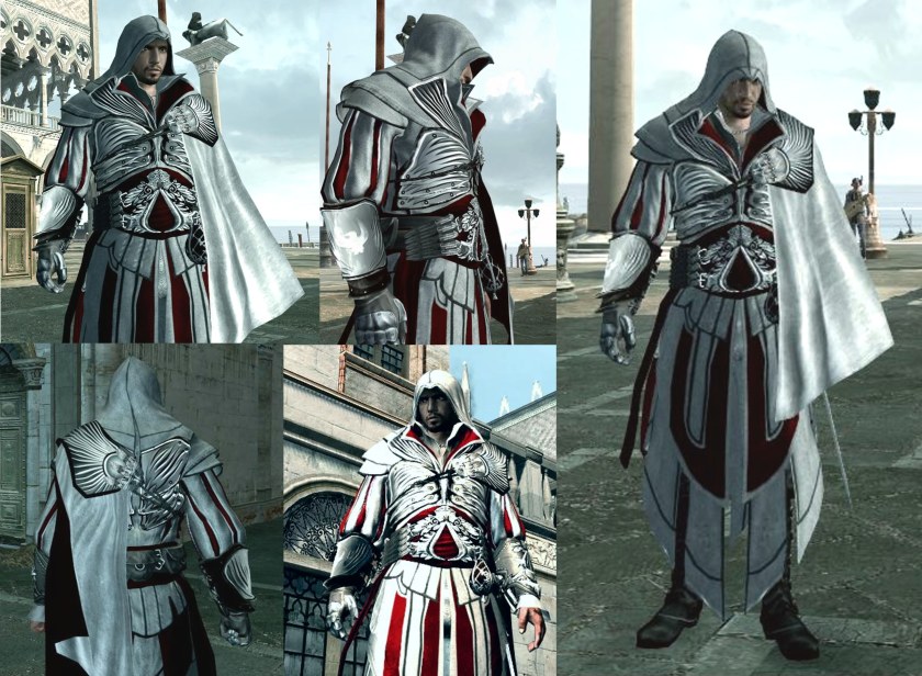 Костюм Эцио Аудиторе в Assassins Creed 2