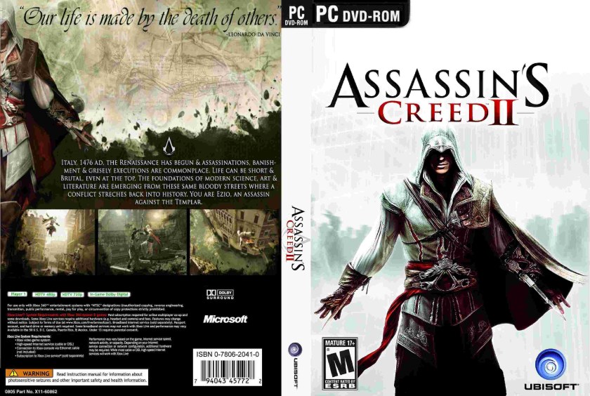 Assassin's Creed 1 обложка