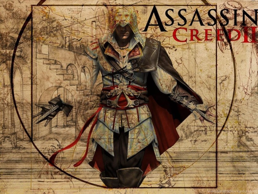 Assassins Creed 2 концепт арт Эцио