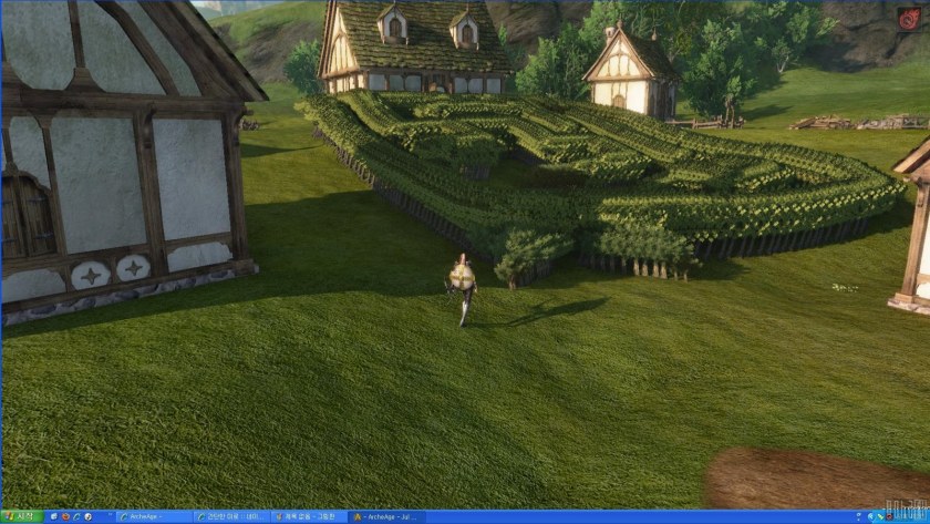 Покраска зданий в ARCHEAGE
