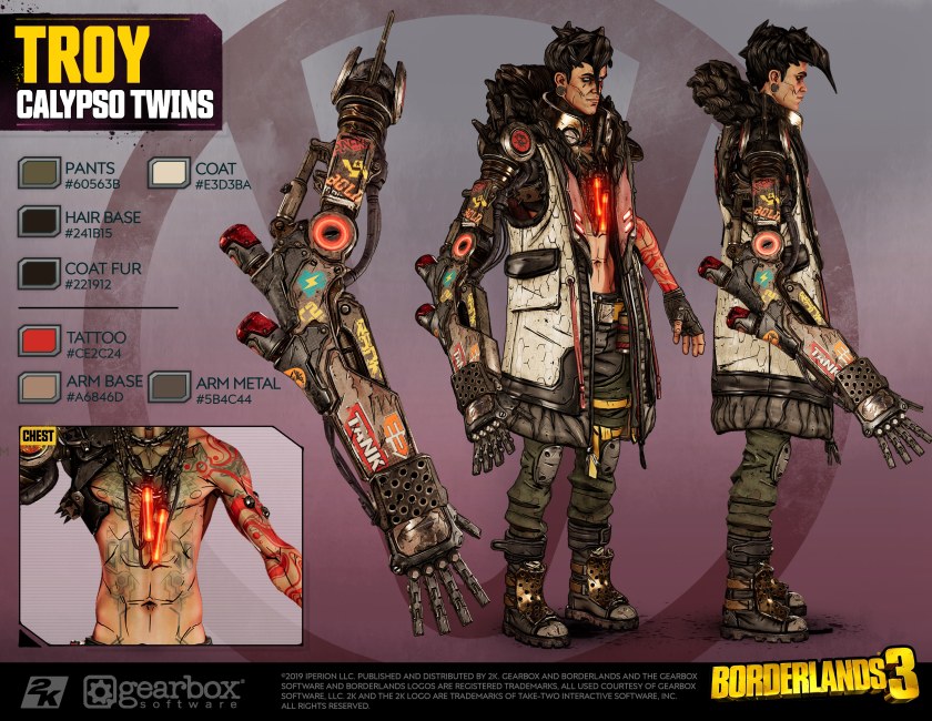 Borderlands 1 обои для диска