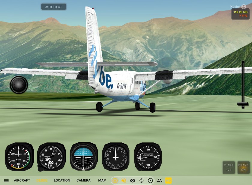 Симулятор полета GEOFS Flight