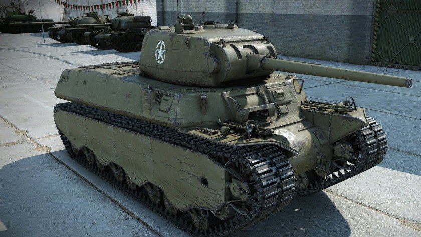Американский танк т1 хеви