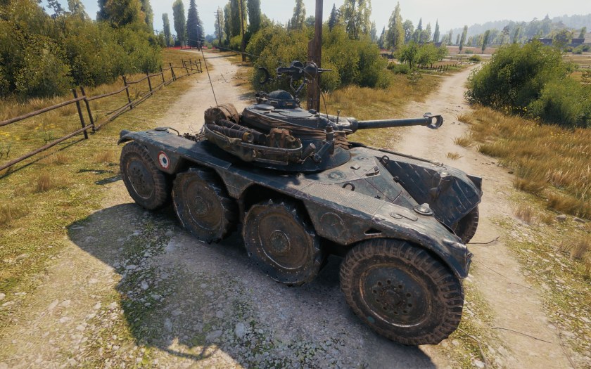 Колесный танк ебр-90