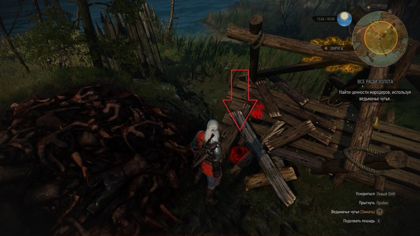 Witcher 3: Wild Hunt "Gwynbleidd броня"