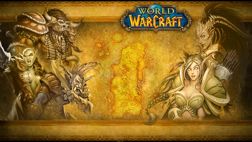 World of Warcraft меню