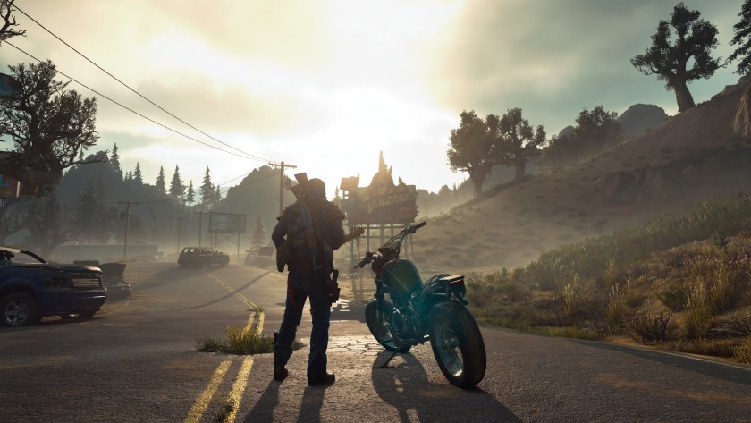 Дикон и байк Days gone