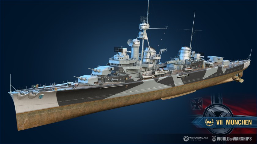 Крейсер Мюнхен в World of Warships