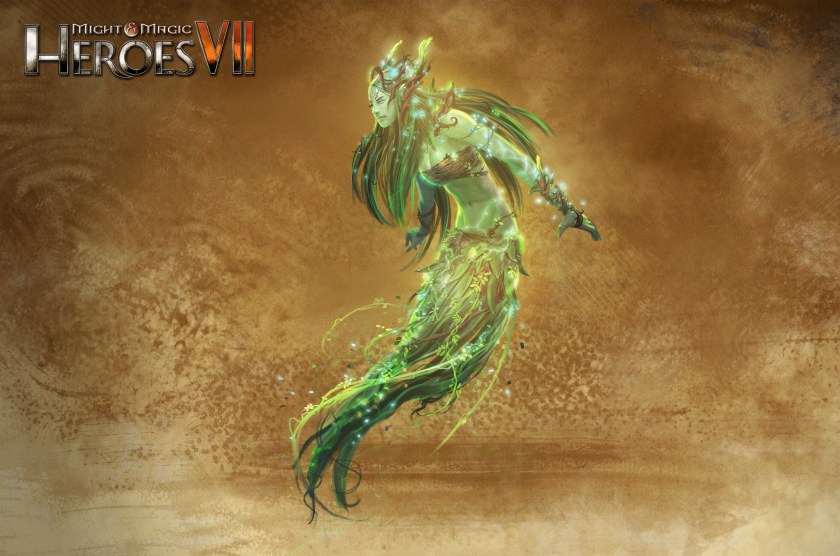Might Magic Heroes дриады арт